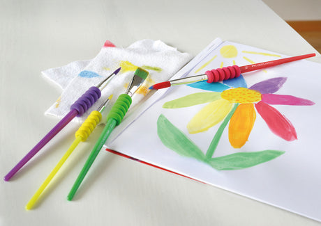 Faber castell fc-481600 penselenset plastic 4 stuks