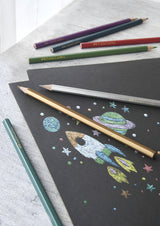 Faber castell kleurpotloden metallic faber-castell hexagonaal assortiment