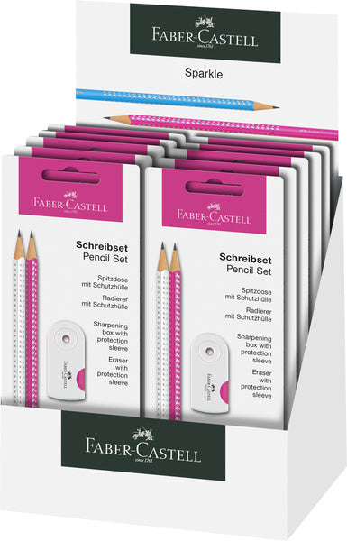 Faber Castell Faber Castell FC-218495 Skrivande set Faber-Castell Sparkle White Pink