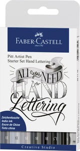 Faber Castell Faber Castell FC-267118 Sign Marker Faber-Castell Pitt Artist Pen Handlettering 8-delad Pouch