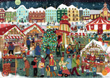 Ravensburger kerstmarkt legpuzzel 1000 stukjes - puzzel volwassenen.