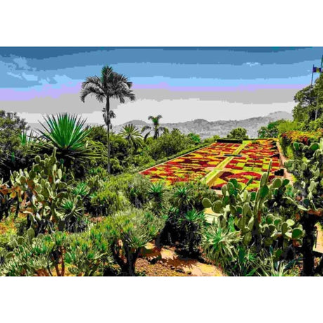 Ravensburger puzzel botanical garden, madeira 1000pcs