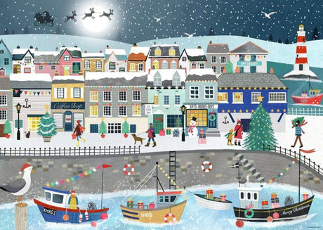Ravensburger kerst aan de kust 1000pcs