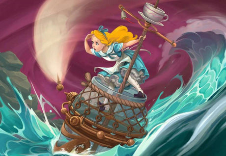 Ravensburger puzzel disney lorcana alice - savvy sailor - 300 stukjes, vierkante doos