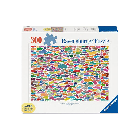 Ravensburger – 387 honden één kat – legpuzzel – 1000 stukjes