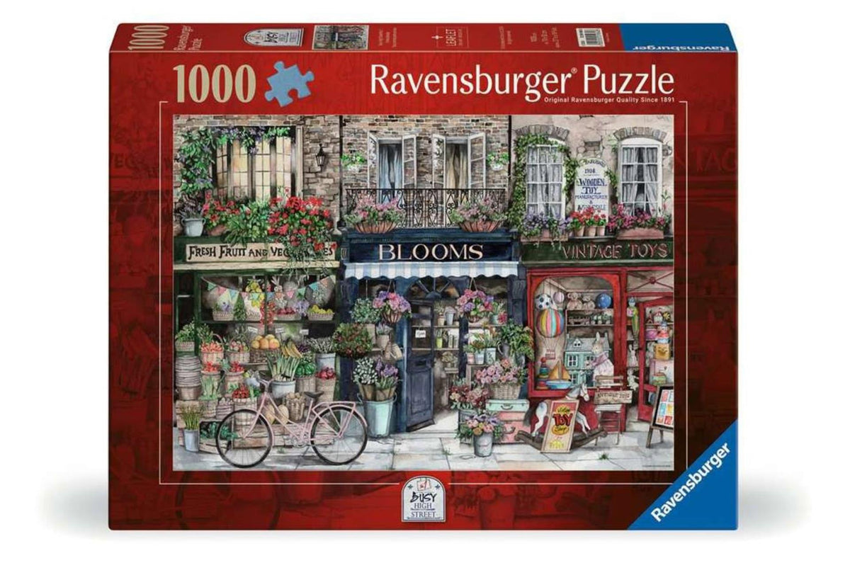 Ravensburger puzzel busy high street no 1 - 1000 stukjes