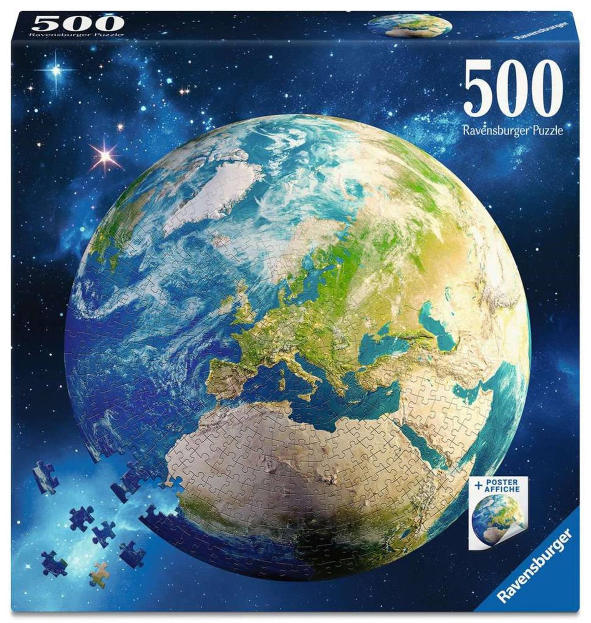 Ravensburger ronde puzzel the earth - 500 stukjes