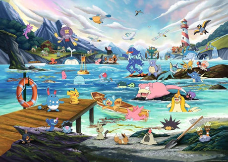 Ravensburger puzzel pokémon breakout 3 puzzel 1000pcs