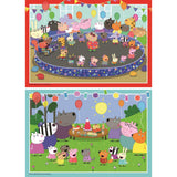 Ravensburger puzzel peppa pig 2x24pcs