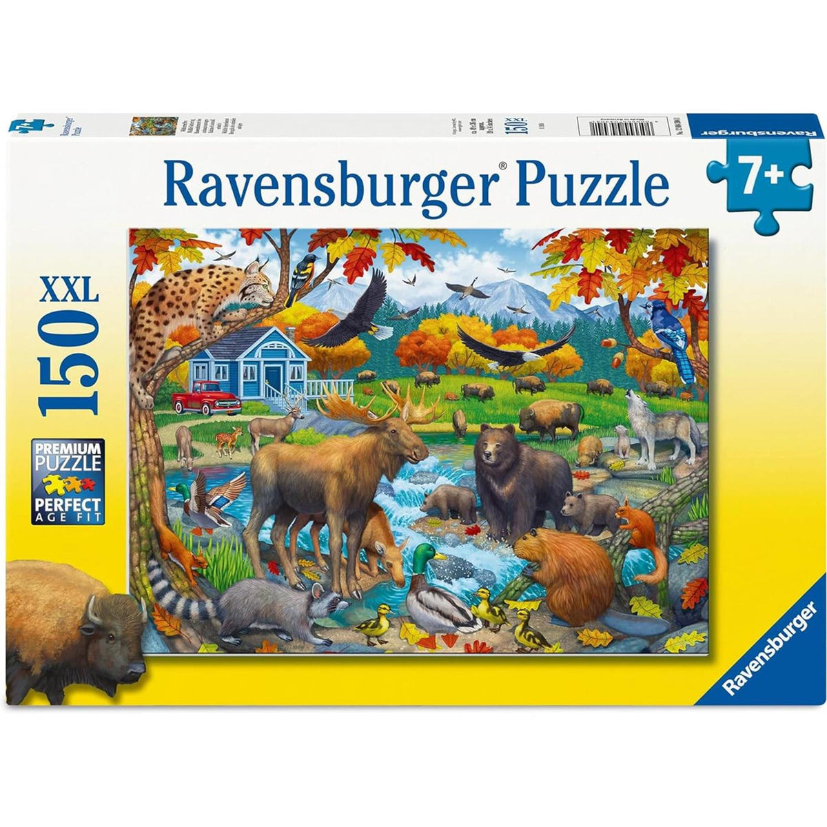 Ravensburger – wildlife gathering – kinderpuzzel – 150 stukjes