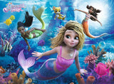 Ravensburger xxl-puzzel mermaid magic - 200 stukjes