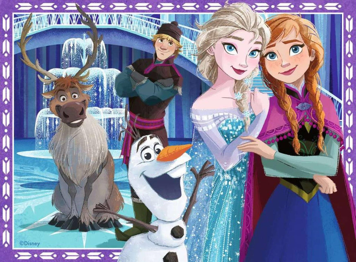 Ravensburger puzzelset disney frozen - 4 puzzels van 12, 16, 20 en 24 stukjes