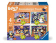 Ravensburger puzzelset bluey halloween - 4 puzzels van 12, 16, 20 en 24 stukjes