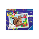 Ravensburger – creart: chipmunk – schilderen op nummer