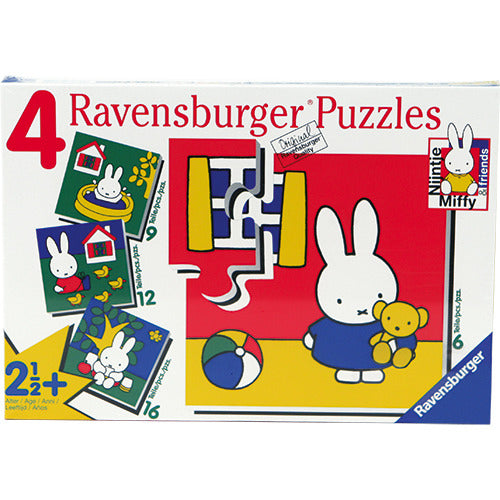 RAVENSBURGER PUZLE 6+9+12+16 pezzi