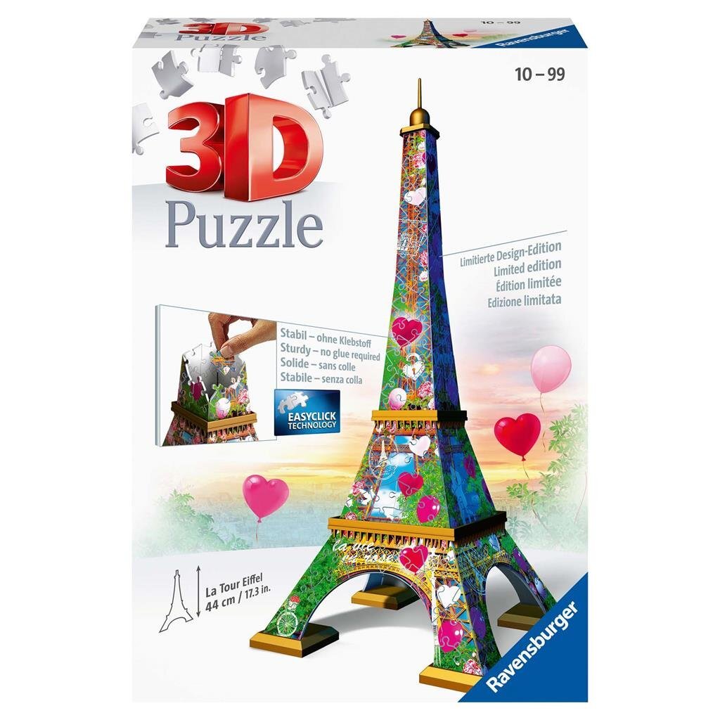 Ravensburger 3D Limited Edition Puzze de Eiffel Tower 216 sztuk