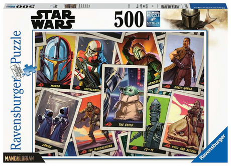 Ravensburger volwassenen puzzel 500 stukjes the mandalorian - the child