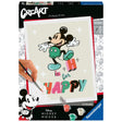 Ravensburger creart schilderen op nummer - h is for happy mickey mouse