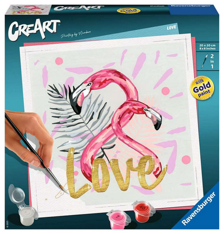 Ravensburger creart schilderen op nummer - love