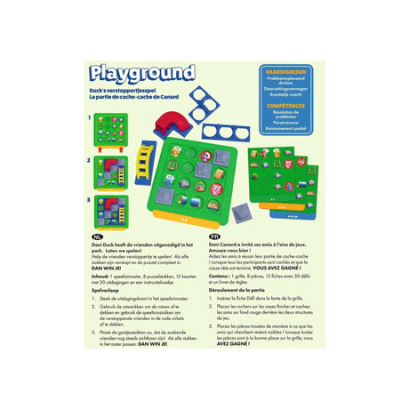 Ravensburger thinkfun friends playground gezelschapsspel frans nederlands - educatief spel - vanaf 10 jaar