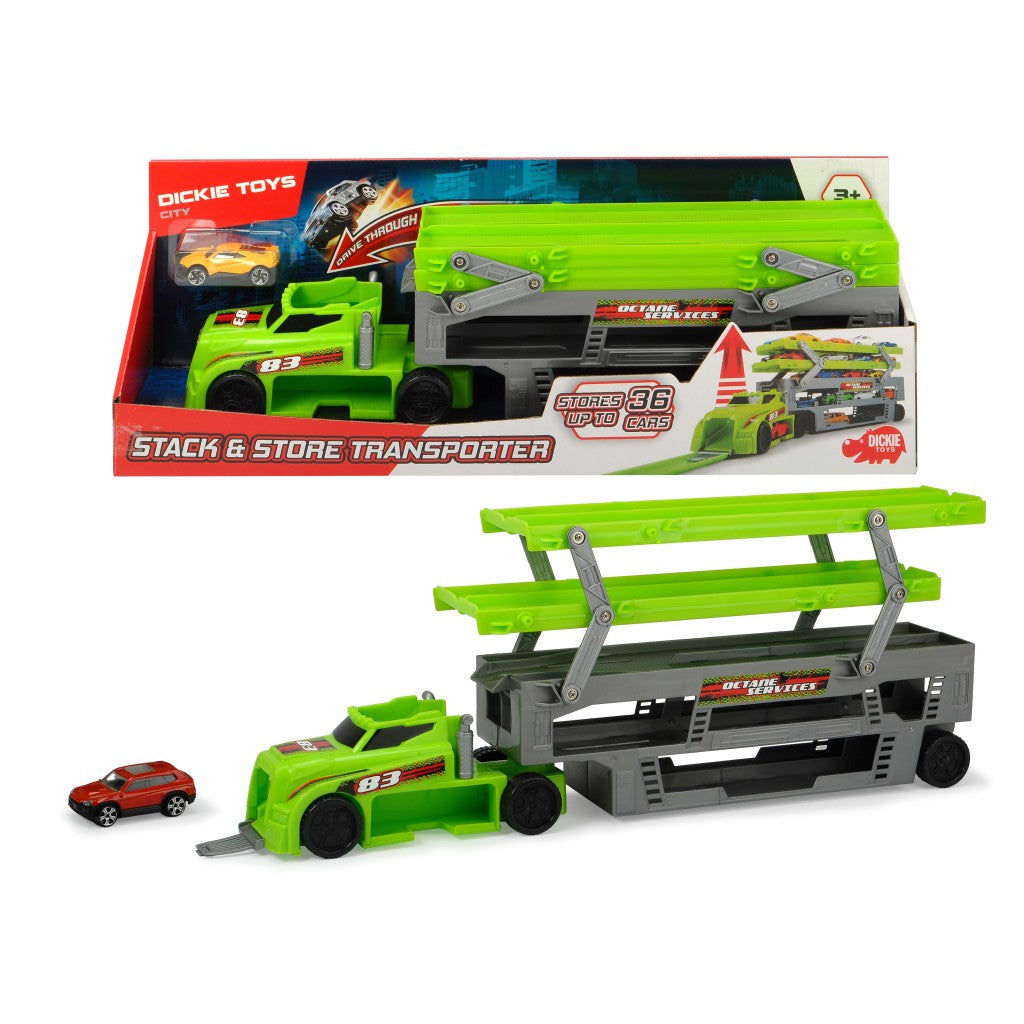 Dickie Toys Toys AutoTransportwagen con 1 auto