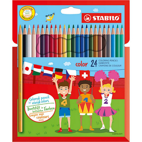 Stabilo color - kleurpotlood - set met 24 stuks