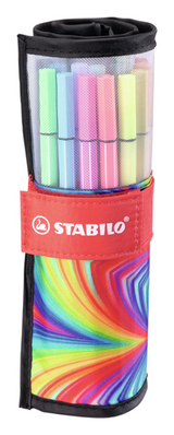 Stabilo pen 68 rollerset arty 25 stuks