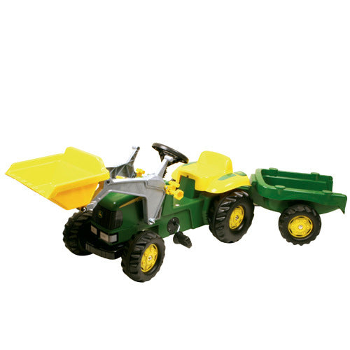 Rolly Toys Stair Tractor Rollykid John Deere Junior Green