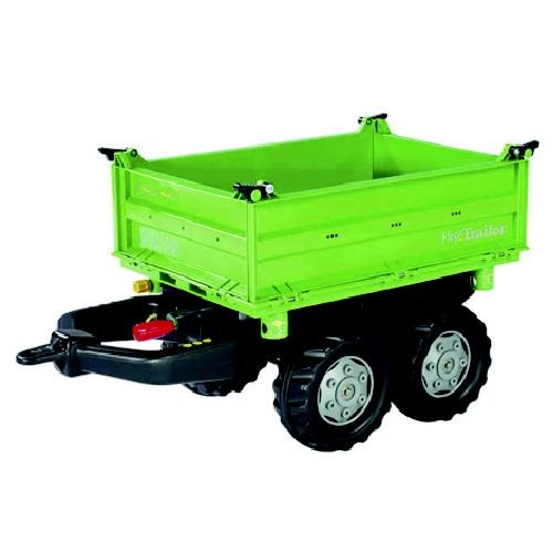 Rolly Toys Rolly Toys 121502 Rollymega Trailer Deutz Green