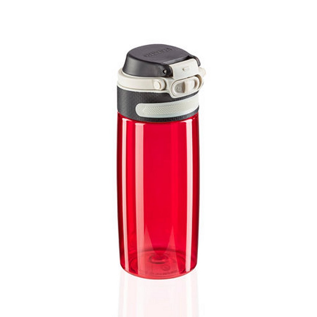 Leifheit 3263 Flip Tritan Bere Bottle 550 ml di rosso