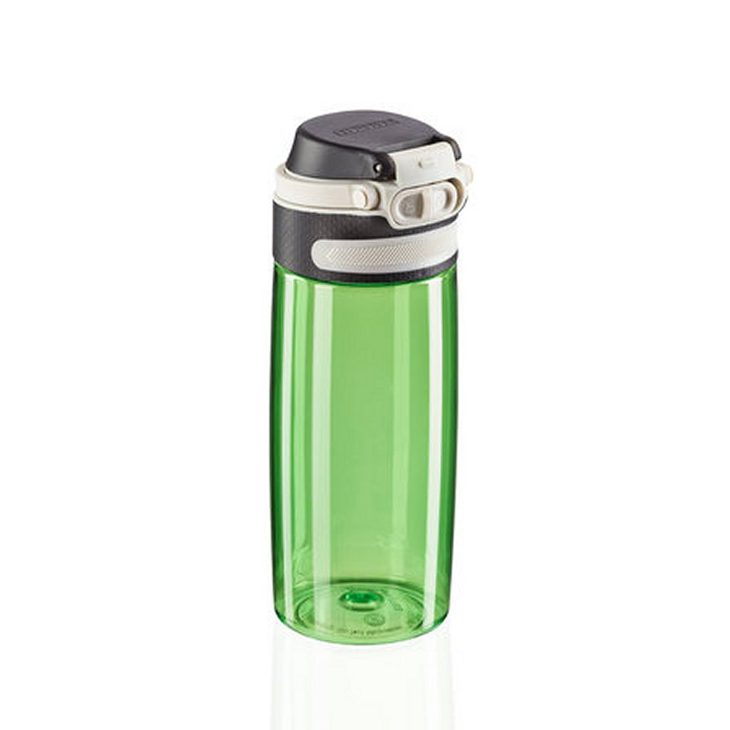 Leifheit 3267 Flip Tritan beber botella de 550 ml de verde