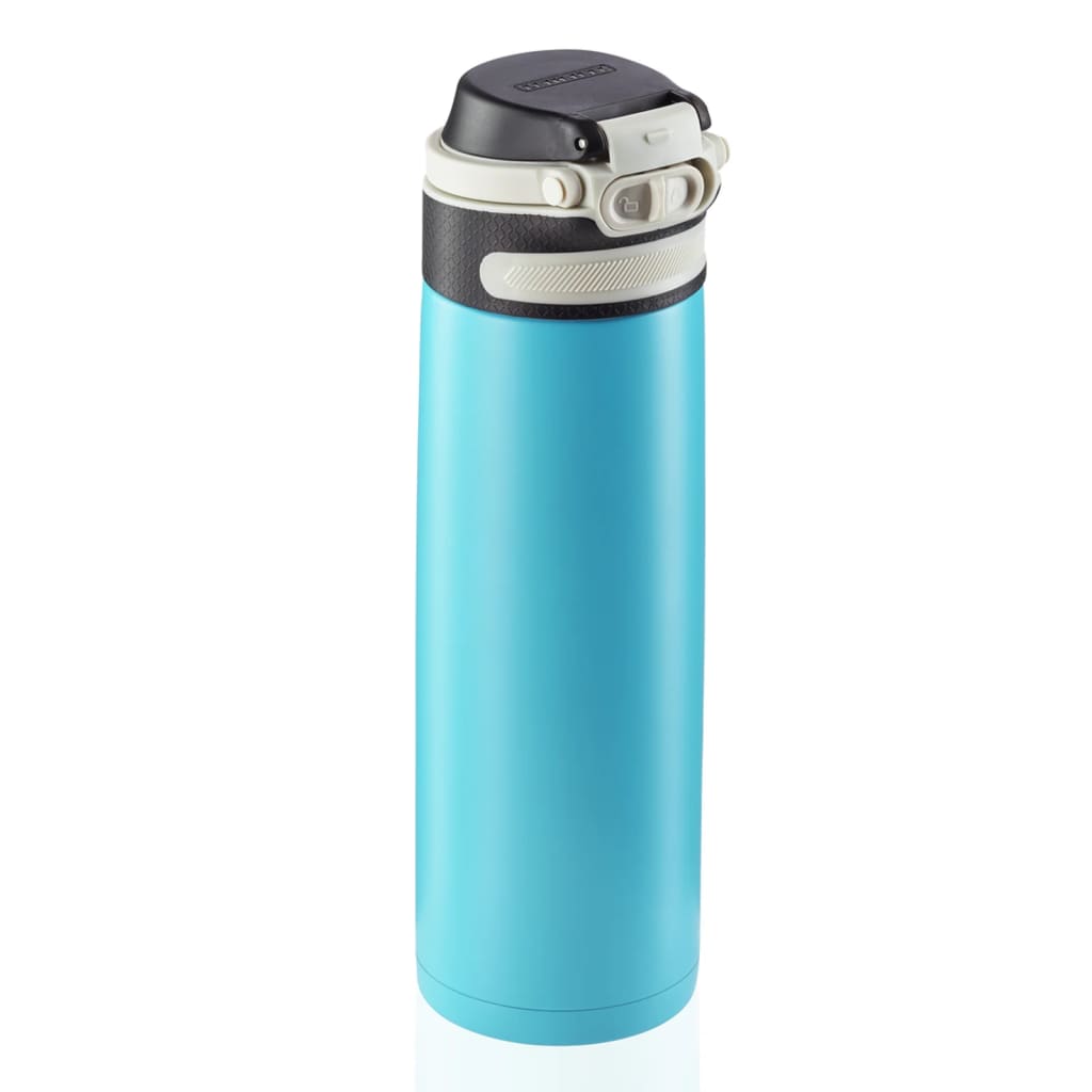 Leifheit Leifheit Thermosfless flip 600 ml of water blue