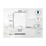 Leifheit soehnle keukenweegschaal page profi 300 - digitaal - 1 gram nauwkeurig - tot 20 kg - wit