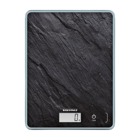 Soehnle digitale keukenweegschaal page compact 300 leisteenlook tot 10kg