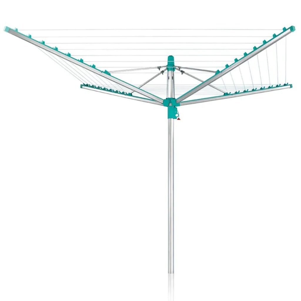 Leifheit Leifheit 85285 Linomatic 400 Easy Droogmolen 40 m Dry length Turquoise silver