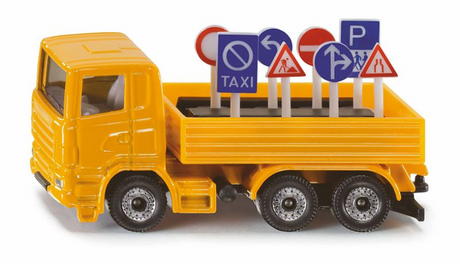 Siku speelgoed | miniature vehicles - road maintenance lorry (1322)