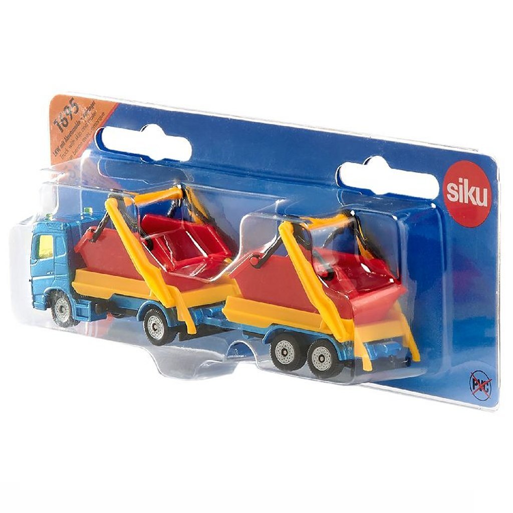 Siku 1695 Truck + Rankble Container and Trailer