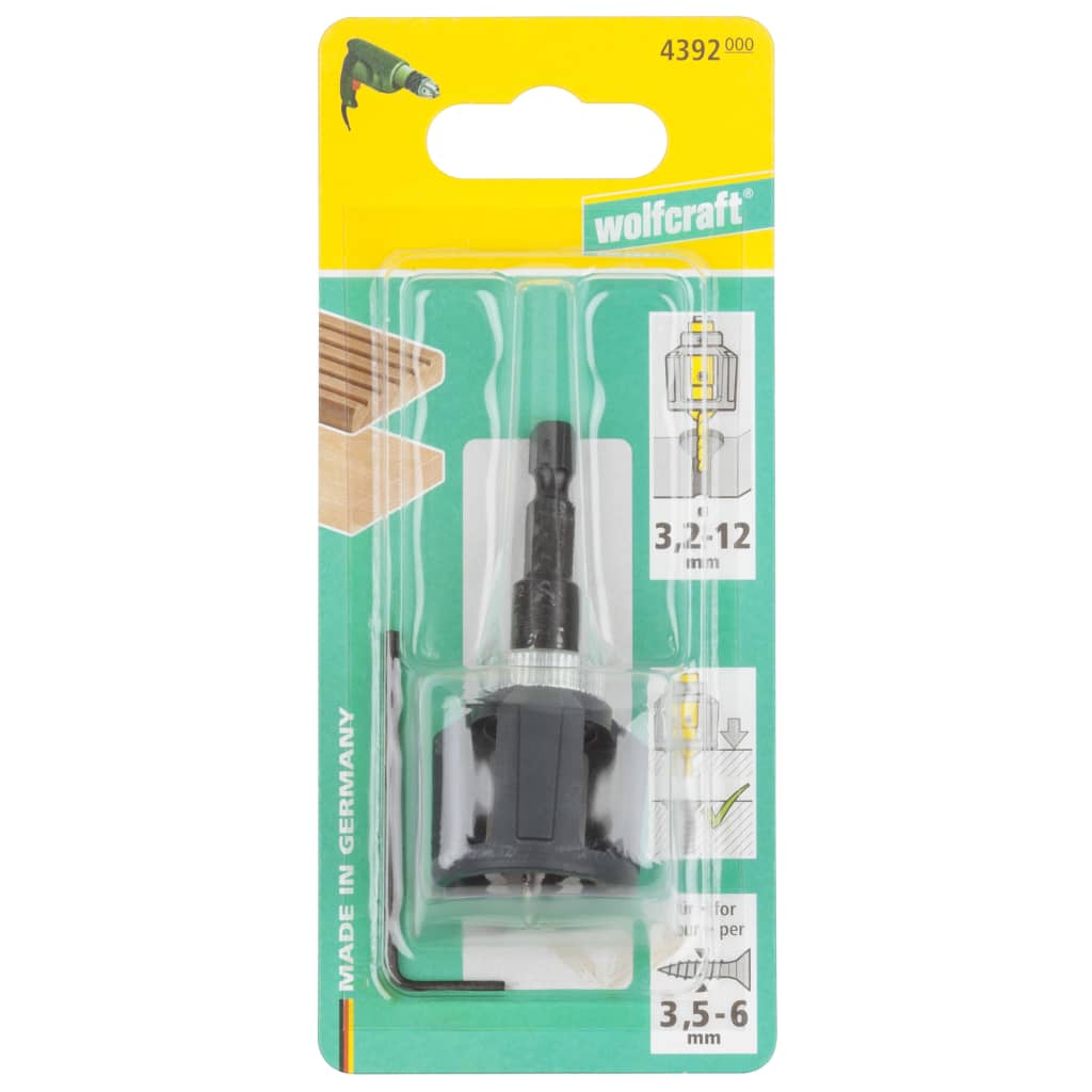 Wolfcraft wolfcraft screw starter with adjustable depth stop