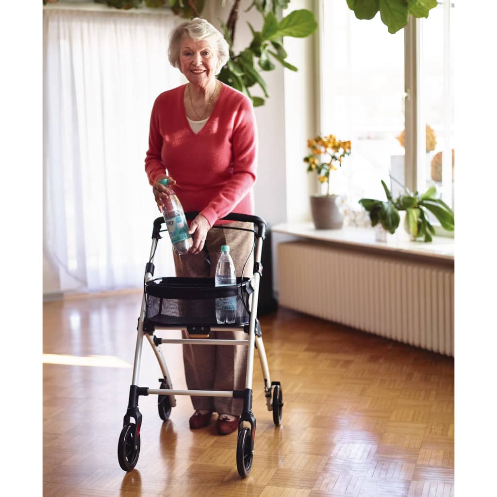 Knight Ridder Rollator para interior Pit White