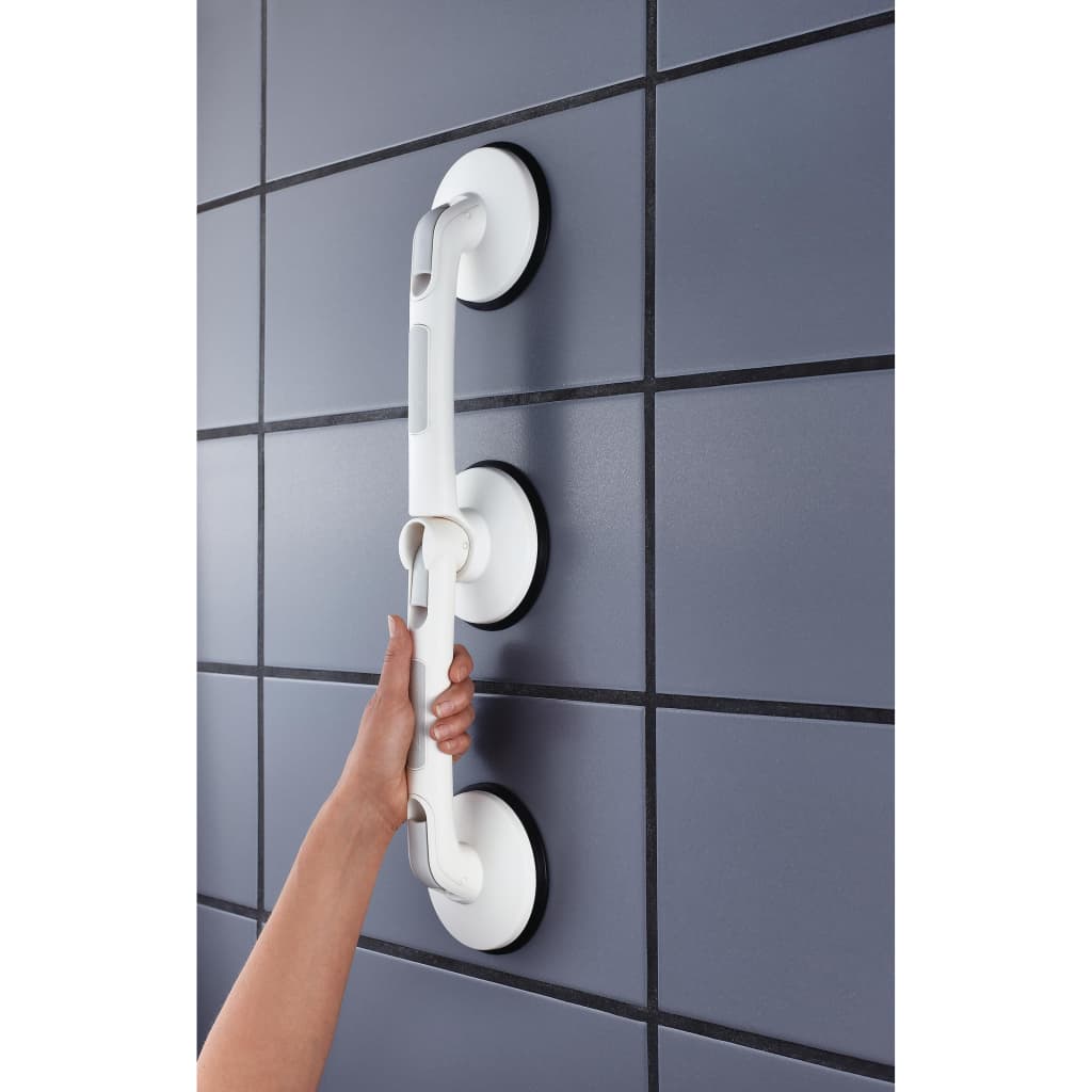 Ridder Knight Wall Best With Suction Collections Bent Premium White