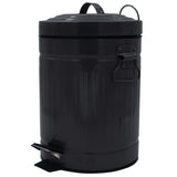 Ridder prullenbak pumba 5 l zwart