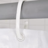 Ridder douchegordijn satin white 180x200 cm