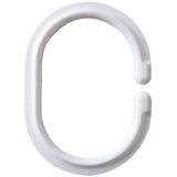 Ridder Ridder Shower Curtain Rings White 49301