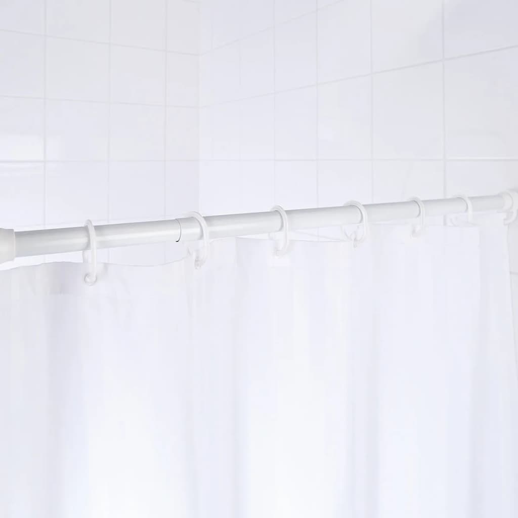 Ridder Ridder Shower Curtain Rod Telescopic 70-115 Cm White 55101