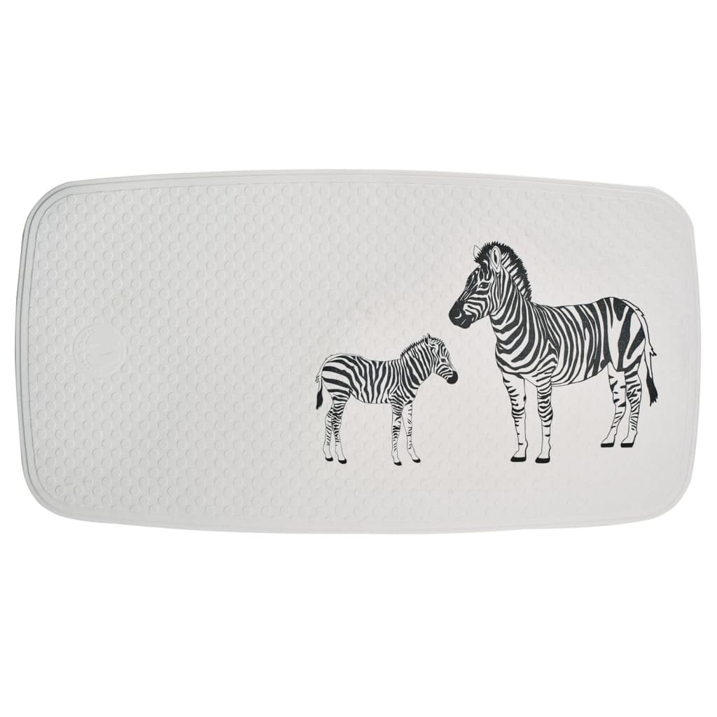 Ridder Ridder Badmat Zebra 38x72 cm blanco y negro