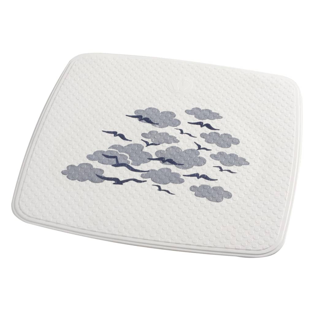 RIDDER RIDDER DOCHED MAT HELGOLAND 54x54 cm bianco e blu