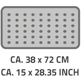 Ridder Ridder Bathmat Anti-Slip Plattfuß 72x38 CM Gray 67087