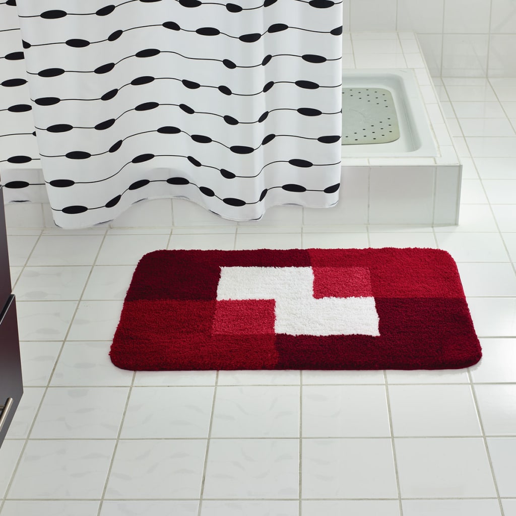 Ridder Ridder Bathroom Mat Coins 60x90 CM Red 7103306