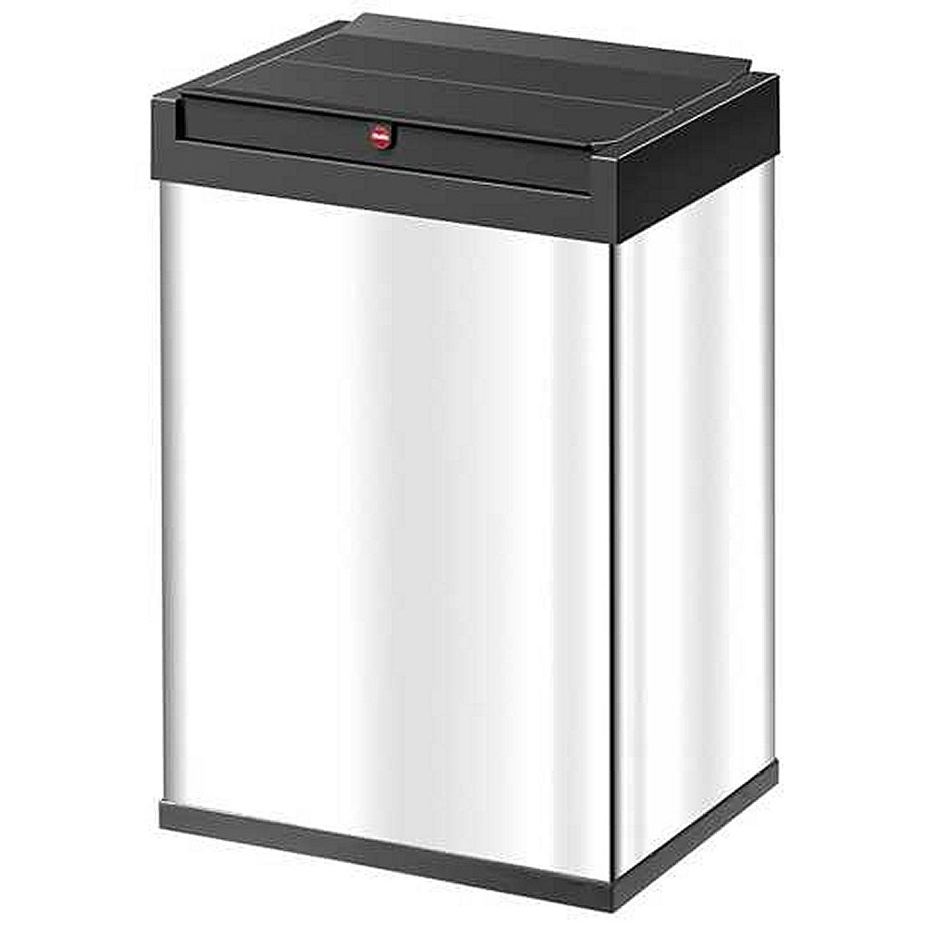 Hailo Hailo Waste Bin Big-Box Swing Size L 35 L Silver 0840-121