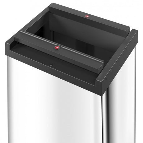 Hailo prullenbak met tuimeldeksel 8602310 wit big-box swing xl